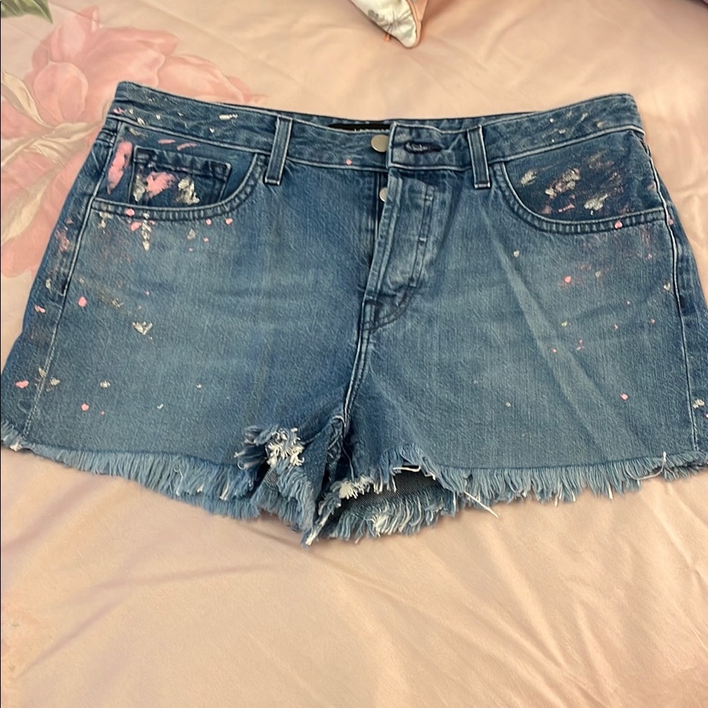 J Brand Denim Distressed Shorts